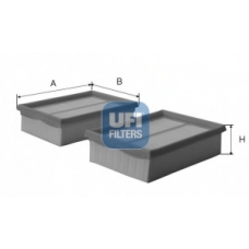30.531.00 UFI Воздушный фильтр