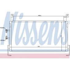 94467 NISSENS Конденсатор, кондиционер