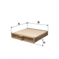 AC 2440 UNICO FILTER Фильтр, воздух во внутренном пространстве