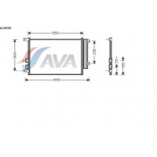 ALA5088 AVA Конденсатор, кондиционер