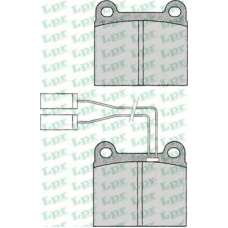 05P023 LPR Комплект тормозных колодок, дисковый тормоз