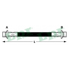 6T47940 LPR Тормозной шланг