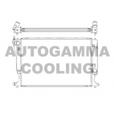 104427 AUTOGAMMA Радиатор, охлаждение двигателя