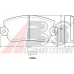 36083 ABS Комплект тормозных колодок, дисковый тормоз