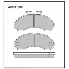 ADB01089 Allied Nippon Тормозные колодки