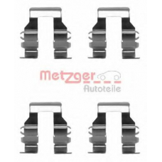 Z 1199 METZGER Комплектующие, колодки дискового тормоза