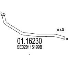 01.16230 MTS Труба выхлопного газа