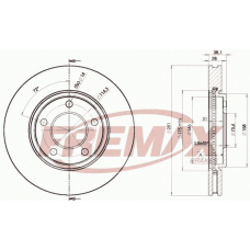 BD-3002 FREMAX Тормозной диск