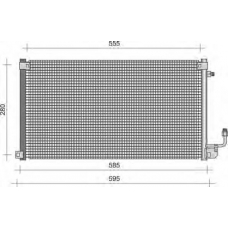 350203287000 MAGNETI MARELLI Конденсатор, кондиционер