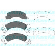KBP-3516 KAVO PARTS Комплект тормозных колодок, дисковый тормоз