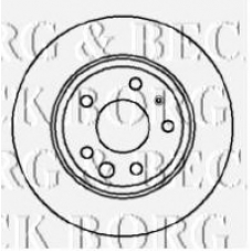 BBD4900 BORG & BECK Тормозной диск