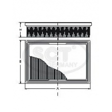 SB 2200 SCT Воздушный фильтр