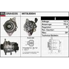 DRA4226 DELCO REMY Генератор