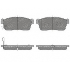 SP 619 SCT Комплект тормозных колодок, дисковый тормоз