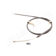 BC-501 JAPANPARTS Трос, стояночная тормозная система