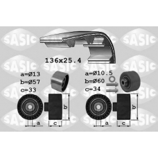 1750035 SASIC Комплект ремня ГРМ