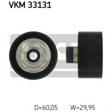 VKM 33131 SKF Паразитный / ведущий ролик, поликлиновой ремень