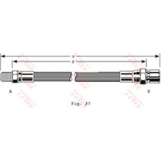 PHB210 TRW Тормозной шланг