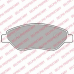 LP2010 DELPHI Комплект тормозных колодок, дисковый тормоз