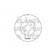 DF1032 TRW Тормозной диск