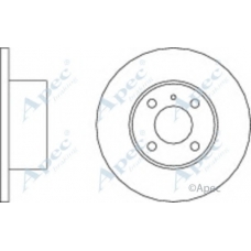 DSK510 APEC Тормозной диск