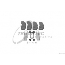 01.35.211 TRUCKTEC AUTOMOTIVE Комплект тормозных колодок, дисковый тормоз