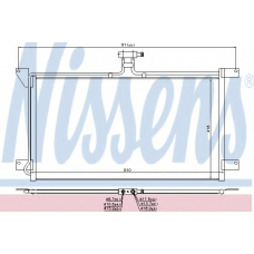 94538 NISSENS Конденсатор, кондиционер