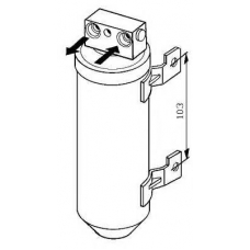 33053 NRF Осушитель, кондиционер
