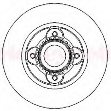 562366B BENDIX Тормозной диск