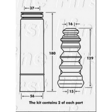 FPK7081 FIRST LINE Пылезащитный комплект, амортизатор