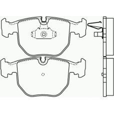 P 06 048 BREMBO Комплект тормозных колодок, дисковый тормоз