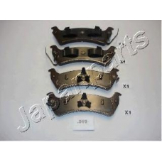 PP-019AF JAPANPARTS Комплект тормозных колодок, дисковый тормоз