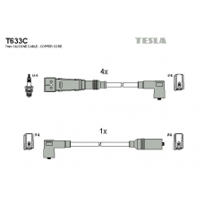 T633C TESLA Комплект проводов зажигания