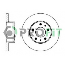 5010-0758 PROFIT Тормозной диск