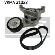 VKMA 31022 SKF Поликлиновой ременный комплект