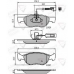 ADB11016 COMLINE Комплект тормозных колодок, дисковый тормоз