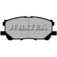 JCP1715 JURATEK Комплект тормозных колодок, дисковый тормоз