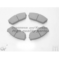 1080-3104 ASHUKI Комплект тормозных колодок, дисковый тормоз