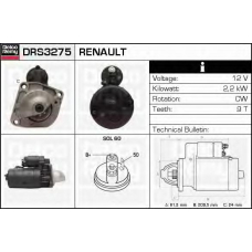 DRS3275 DELCO REMY Стартер