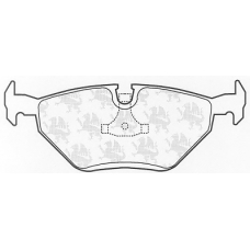 BP532 QH Benelux Комплект тормозных колодок, дисковый тормоз