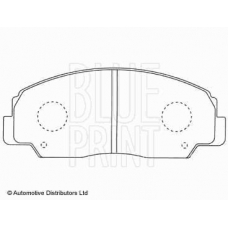 ADD64210 BLUE PRINT Комплект тормозных колодок, дисковый тормоз