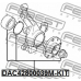DAC42800039M-KIT FEBEST Комплект подшипника ступицы колеса