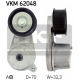 VKM 62048<br />SKF<br />Натяжной ролик, поликлиновой  ремень