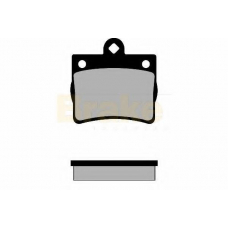 PA1184 BRAKE ENGINEERING Комплект тормозных колодок, дисковый тормоз