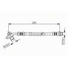 1 987 476 332 BOSCH Тормозной шланг