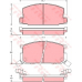GDB799 TRW Комплект тормозных колодок, дисковый тормоз