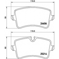 8DB 355 016-011 HELLA Комплект тормозных колодок, дисковый тормоз