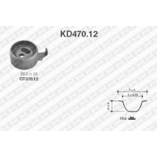 KD470.12 SNR Комплект ремня грм