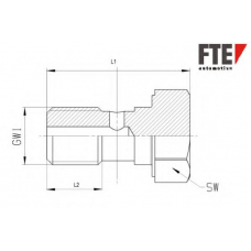 A0023 FTE Полый болт