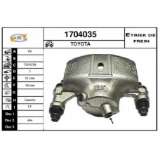1704035 SNRA Тормозной суппорт